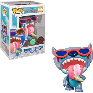 مجسم شخصية ليلو وستيتش  فانكو بوب   Funko Pop Lilo & Stitch Summer Stitch